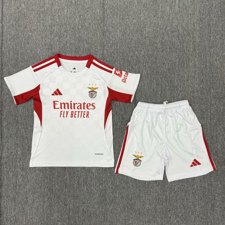Terceira Benfica 25/26 Kit de Criança