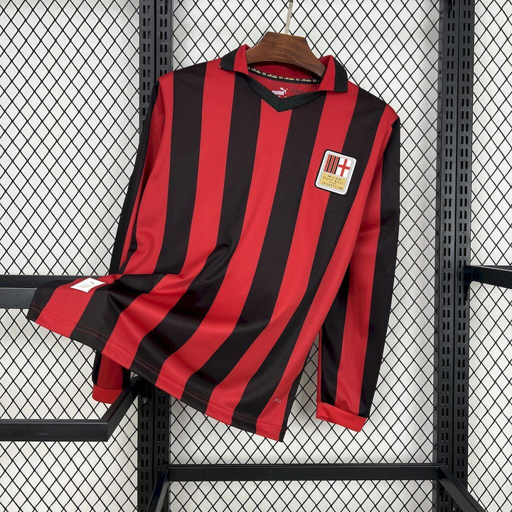 AC Milan 24/25 Edição Comemorativa Manga Comprida