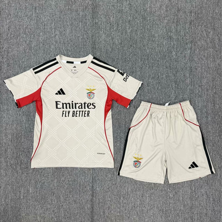Secundária Benfica 25/26 Kit de Criança
