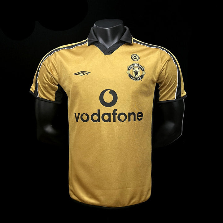Manchester United RETRO 2001/02 Edição Centenário (Pode ser usada dos dois lados)
