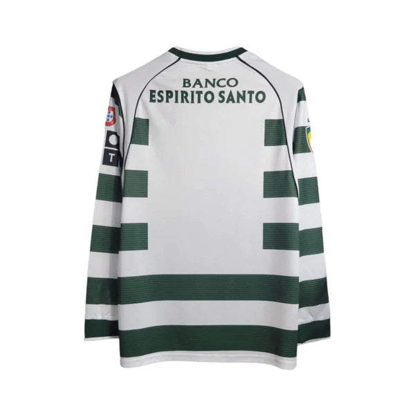 Sporting 02/03 Retro Manga Comprida