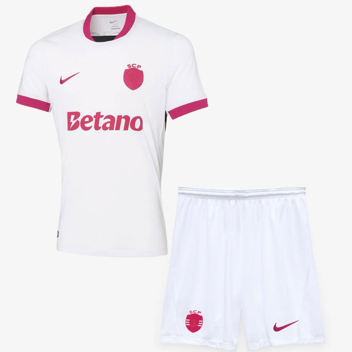Sporting 25/26 Kit de Criança Outubro Rosa