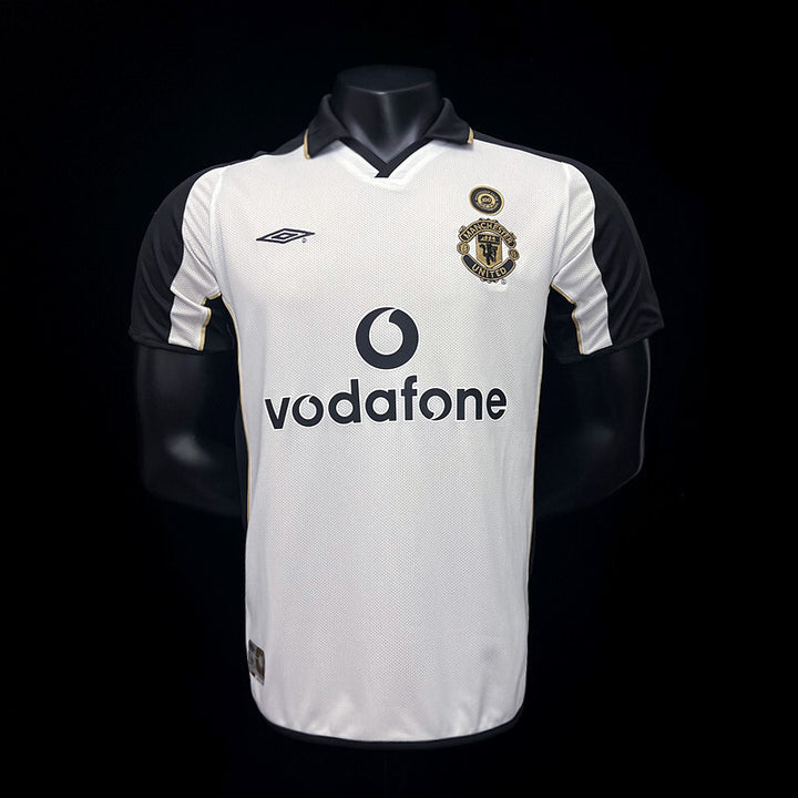 Manchester United RETRO 2001/02 Edição Centenário (Pode ser usada dos dois lados)